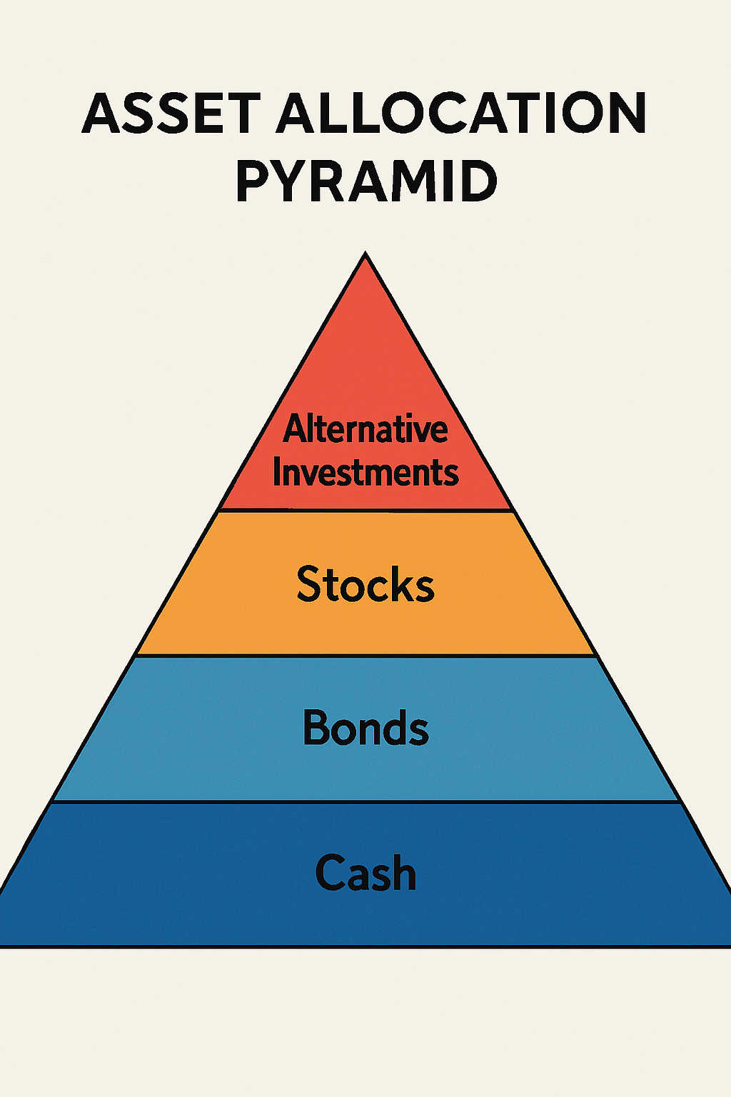 Asset allocation Pyramid